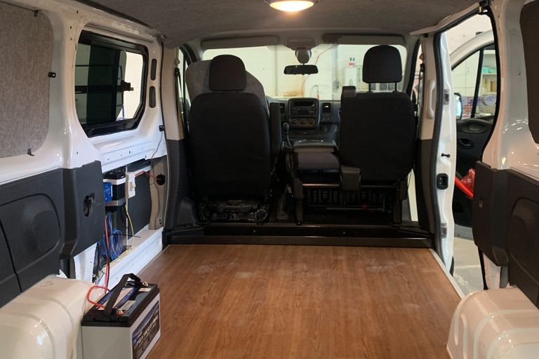 Vorbereitung für den Camper